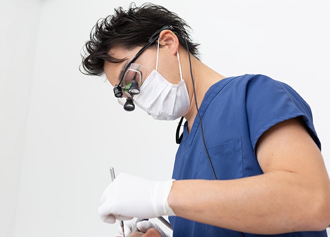 Q.虫歯治療をするときに心がけていることは何ですか？