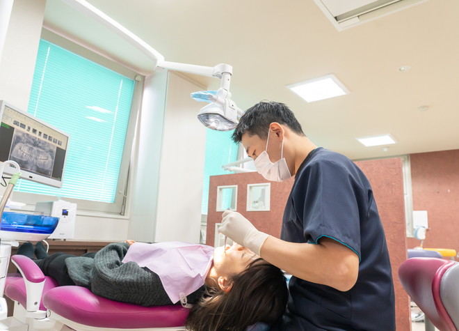 担当歯科衛生士制などを通して、一人ひとりの状態に合わせた処置を行うことです