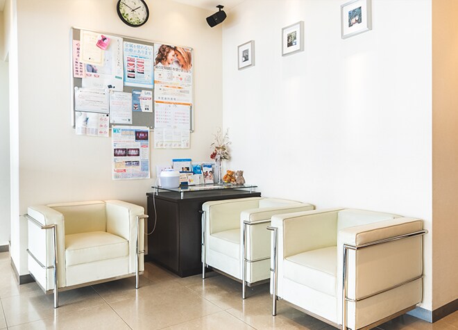 院内環境の整備に力を入れております