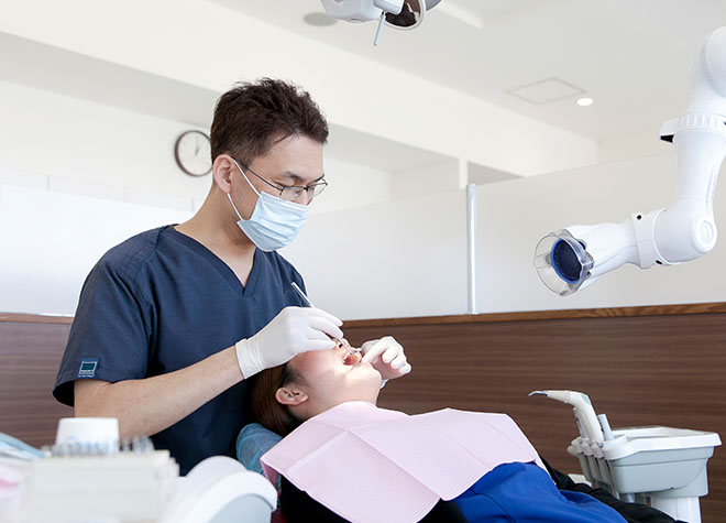 歯周病を予防するため、定期的な検診をおすすめします