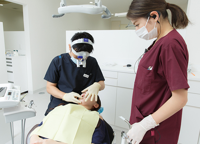 患者さまのお身体と歯に優しい治療を心がけています