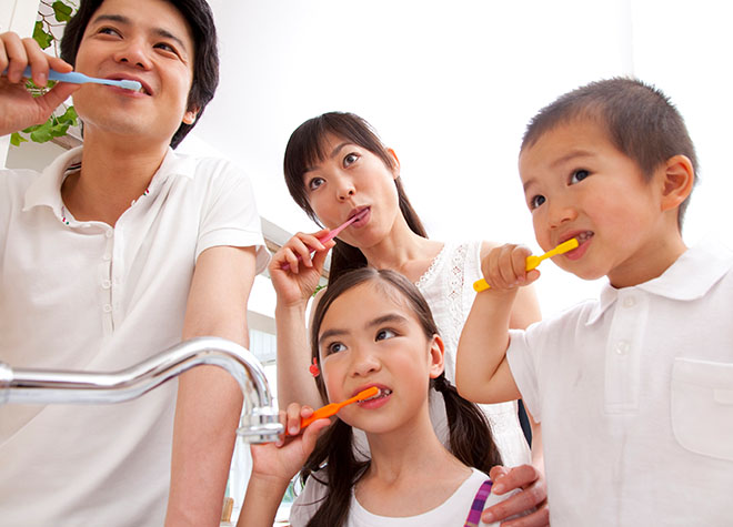 歯周病の予防は、患者さまご自身に自覚していただくことが大切です