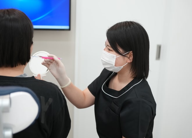 できる限り多くの歯を残すために、ブラッシング方法をお伝えしています