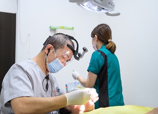 歯科一般の診療を大事にしています