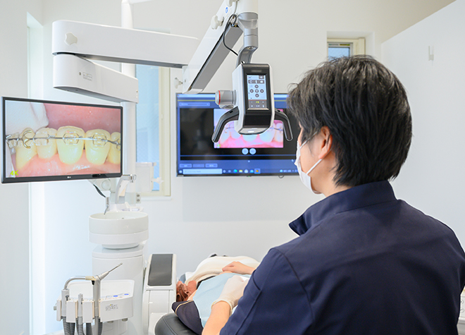 CT撮影やマイクロスコープを用いて、日本歯周病学会認定の歯周病専門医が治療をいたします