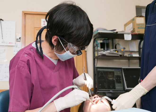 歯と歯茎を守る治療と、継続的なメンテナンスをご提供します