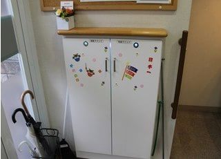 スリッパは殺菌していますのでお使いください。