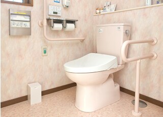 お手洗いです。