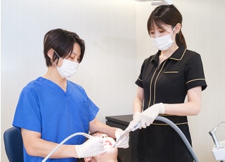 何度も歯のことで悩まないように、お口の健康管理に力を入れています。