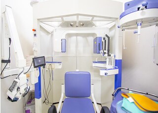 歯科用CTです。立体的な画像を撮影でき、より詳しい診断が可能です。