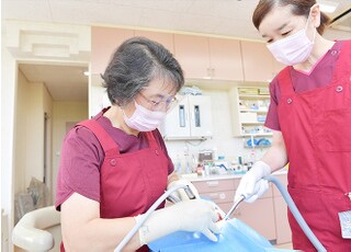 診療風景です。