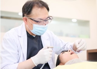 院長の診療風景です。