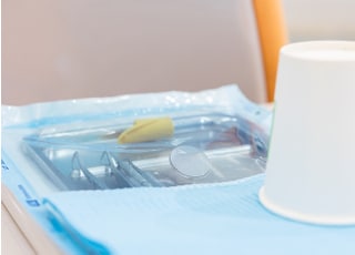 器具は個別に包装し、衛生面に配慮しています。