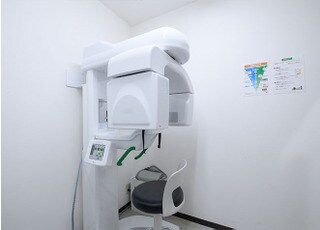 お口の除隊をレントゲン撮影します。