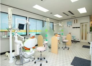 広々とした診療室です。