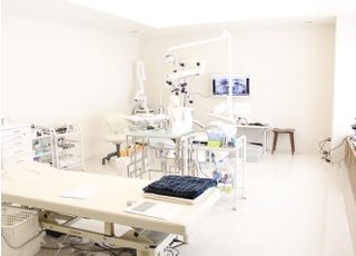 診療室は清潔感が第一です。