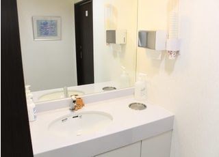 お手洗いです。