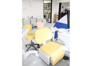 診療チェアの前からの写真です。