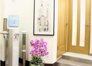 ウォーターサーバーもありますので、ご利用ください。