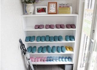 入り口にはお子様用のスリッパもあります。