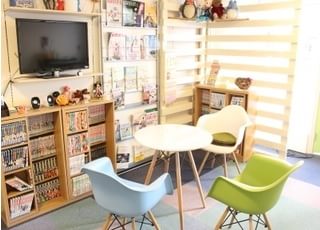 1階の待合室になります。