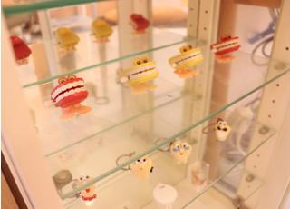 歯のキャラクターのおもちゃです。