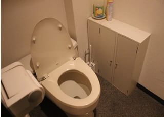 お手洗です。清潔に保てるよう心がけています。