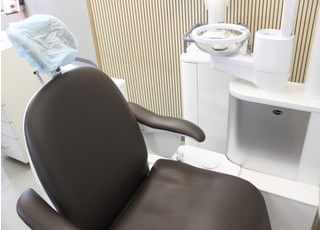 清潔な環境で治療を行います。