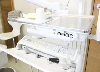 患者さまごとに器具を使い分けます。