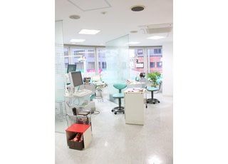 清潔感のある診療室です。