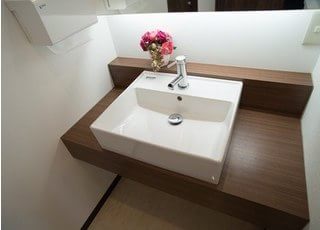 おしゃれな洗面台です。