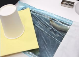 治療器具は減菌処理を行っています。