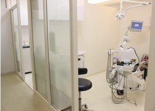 診療室は個室制となっているので、プライベート空間をお楽しみいただけます。