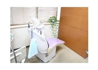 後ろからの診療チェアの写真になります。