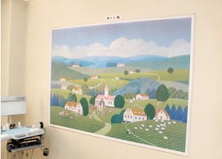 絵画も飾っております。