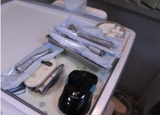 歯科医療はさまざまな器具を活用いたします。