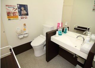 お手洗いです。