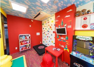 遊び心満載のキッズスペースになっております。