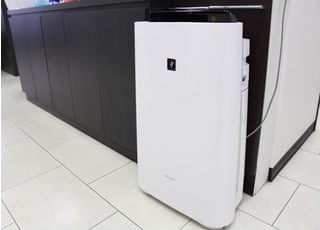 クリーンな院内のために空気清浄器も置いております。