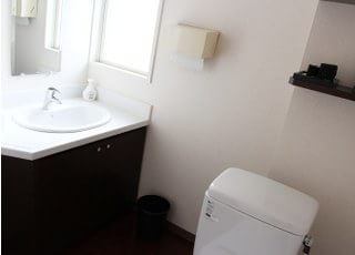 お手洗いです。常に衛生面には注意をしています。