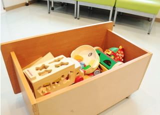 小さなお子様も退屈せずにお待ちいただけます。