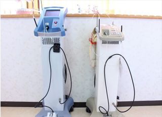 レーザー治療の機器です。