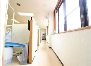 院内は明るく光が入る仕組みがございます。