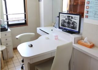 矯正治療などのときはまずはカウンセリングルームでご相談にのります。