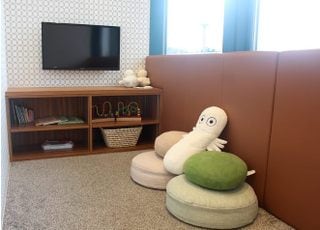 お子さま連れにも通っていただけるようキッズスペースもございます。