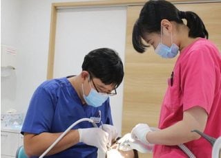 ていねいな治療を行います。