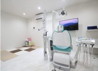 お子さま連れの患者さまでもご利用しやすいように工夫をしております。