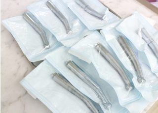 タービンも患者さまごとに滅菌しております。