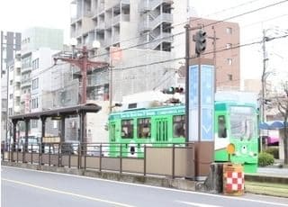 最寄駅の二中通駅になります。