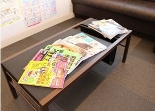 各種雑誌を取り揃えています。